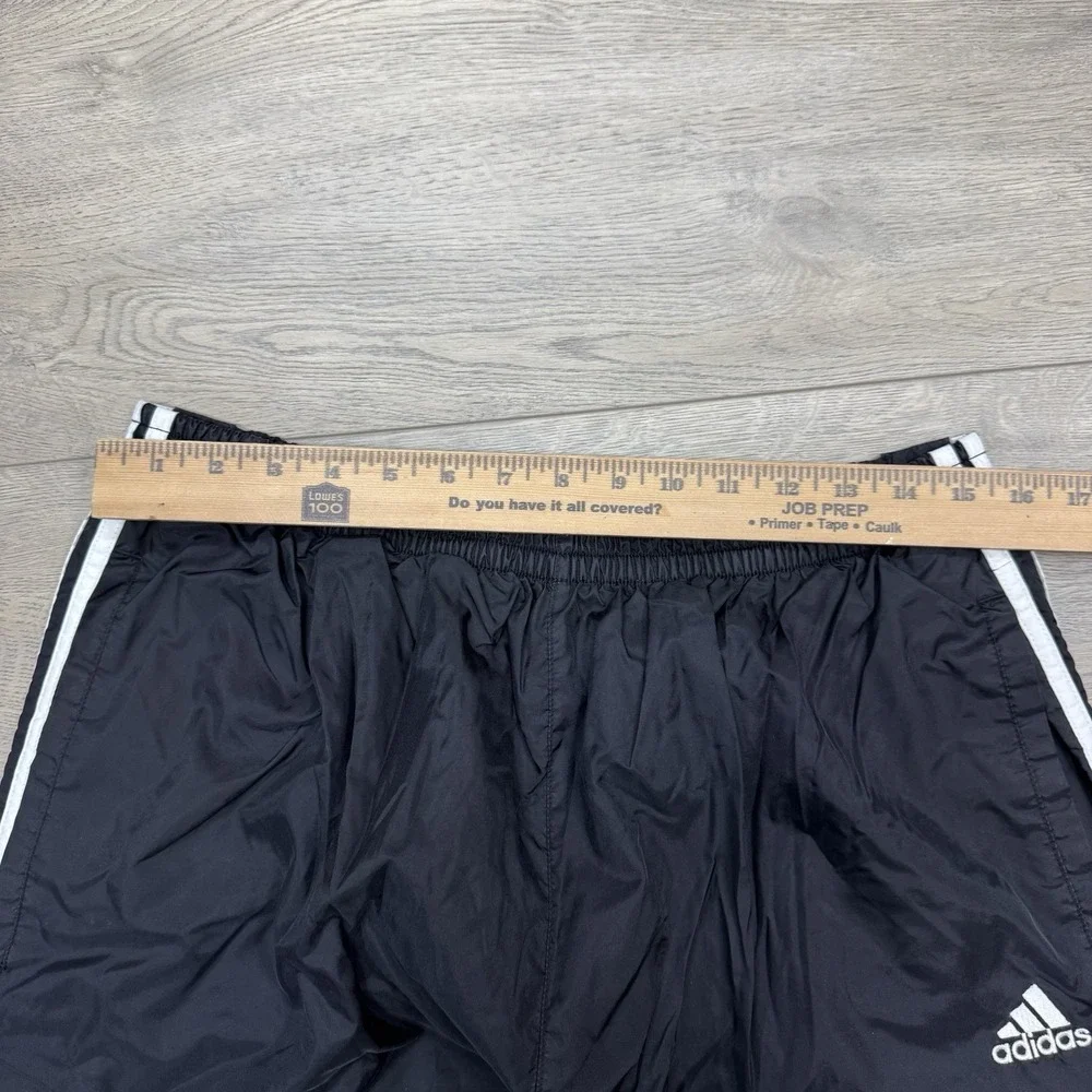 VTG Adidas Lined Baggy Windbreaker Pants Men's Sz CL Breakaway Y2K